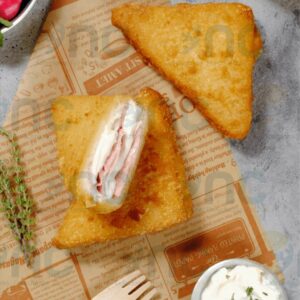 Tramezzino mortadella e stracciatella in tempura ape (1)